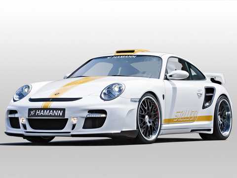 Front/Side  of Hamann 911 Stallion 3.6 H6 4 Manual, 639hp, 2008 
