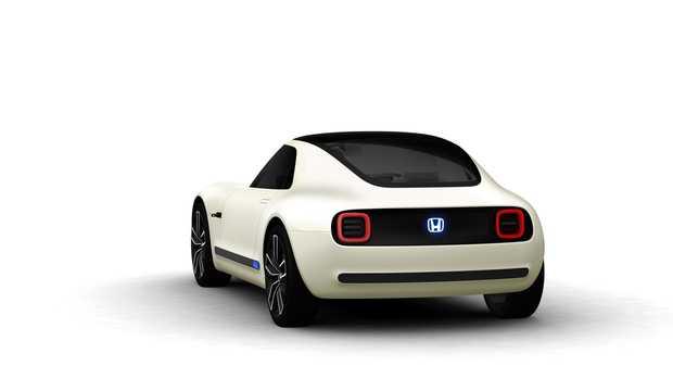 Back/Side of Honda Sports EV Concept Concept, 2017 