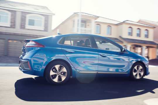 Back/Side of Hyundai Ioniq Autonomous Concept Concept, 2017 