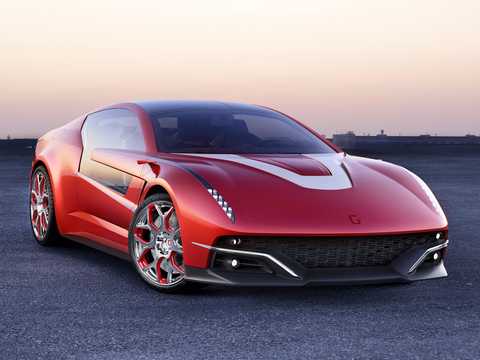 Front/Side  of Italdesign Brivido 3.0 V6 Automatic, 304hp, 2012 