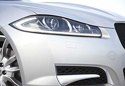 Close-up of Jaguar XF Sportbrake 2013 