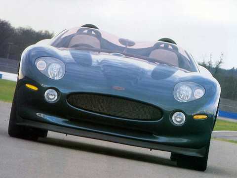 Front  of Jaguar XK 180 4.0 V8 Automatic, 456hp, 1999 