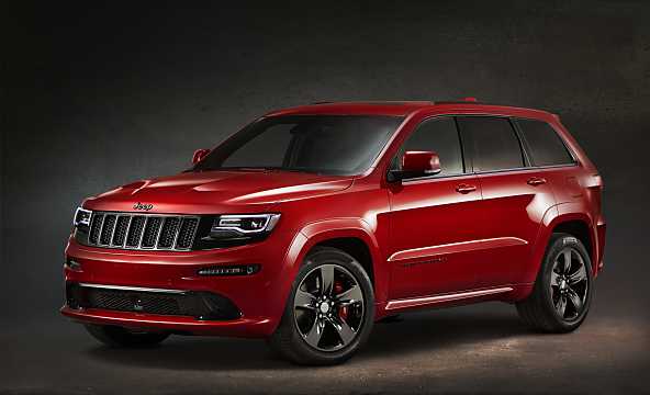 Front/Side  of Jeep Grand Cherokee SRT 6.4 V8 4WD Automatic, 468hp, 2015 