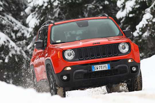 Front/Side  of Jeep Renegade 2015 