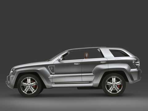 Side  of Jeep Trailhawk 3.0 V6 4WD Concept, 218hp, 2007 