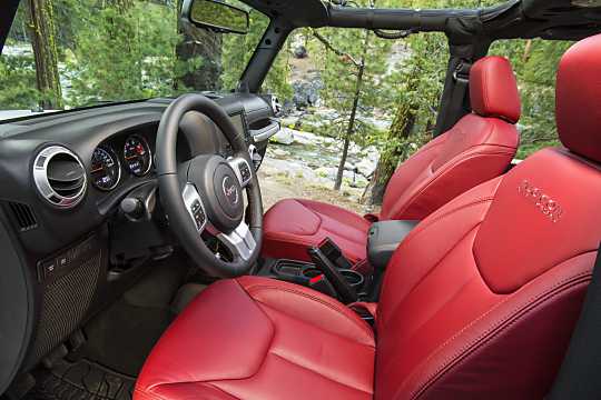 Interior of Jeep Wrangler 2011 