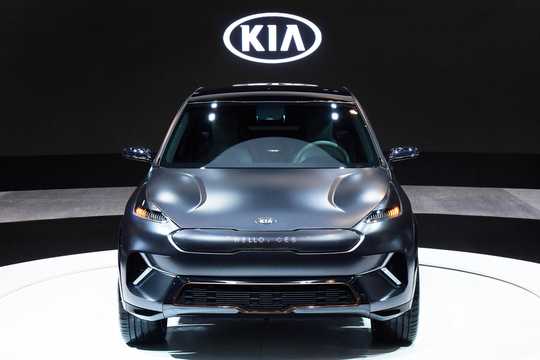 Fram av Kia Niro EV 64 kWh, 204hk, 2018 