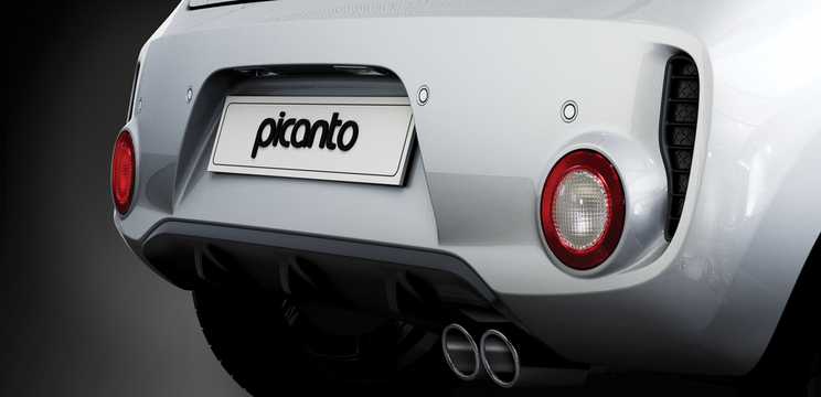 Close-up of Kia Picanto 5-door 2015 