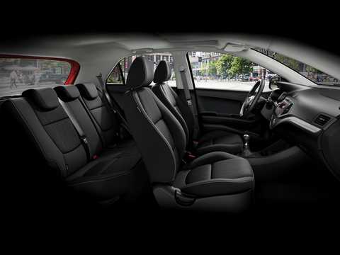 Interior of Kia Picanto 5-door 2015 