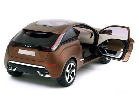 Back/Side of Lada XRAY Concept Concept, 2012 