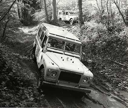 Front/Side  of Land Rover 110 Station Wagon 1983 