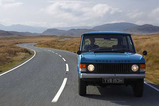 Fram av Land Rover Range Rover 3-dörrar 3.5 V8 4x4 Manuell, 132hk, 1970 