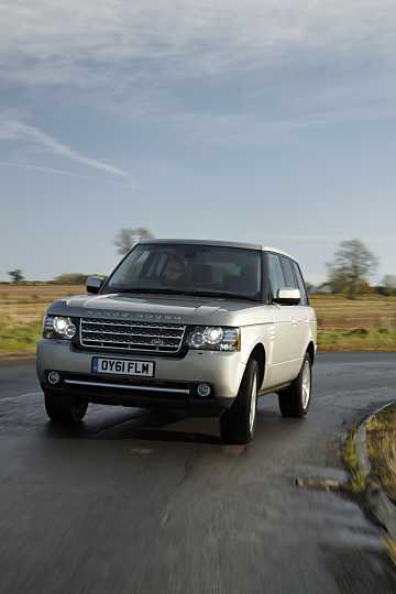 Front/Side  of Land Rover Range Rover 3.6 TDV8 4WD Automatic, 272hp, 2010 