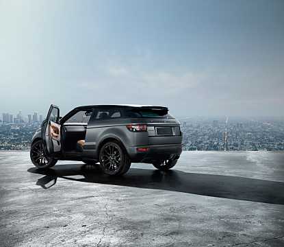 Back/Side of Land Rover Range Rover Evoque Coupé 2012 