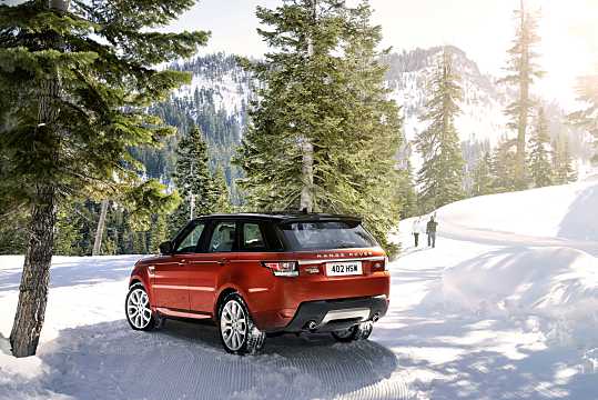Back/Side of Land Rover Range Rover Sport 2014 