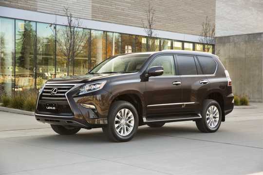 Front/Side  of Lexus GX 460 4.6 V8 4WD Automatic, 305hp, 2014 