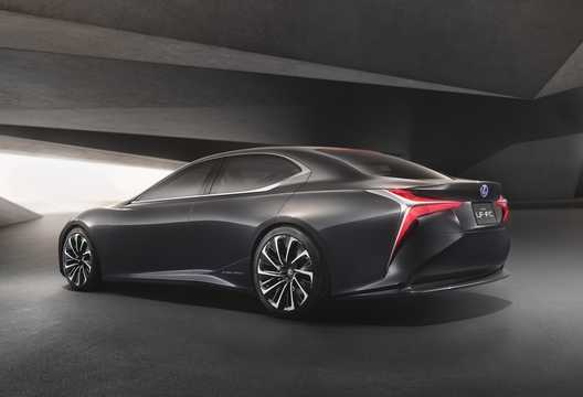 Back/Side of Lexus LF-FC Concept Concept, 2015 