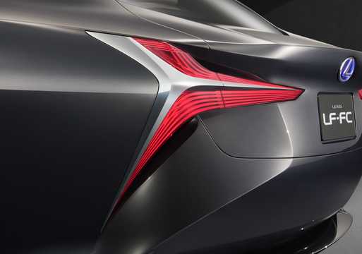 Close-up of Lexus LF-FC Concept Concept, 2015 