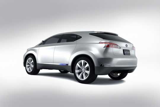 Back/Side of Lexus LF-Xh Concept Concept, 2007 