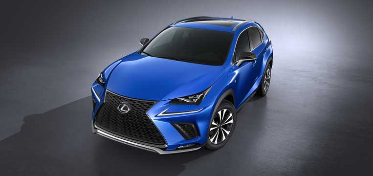 Front/Side  of Lexus NX 300 2.0 Automatic, 238hp, 2018 