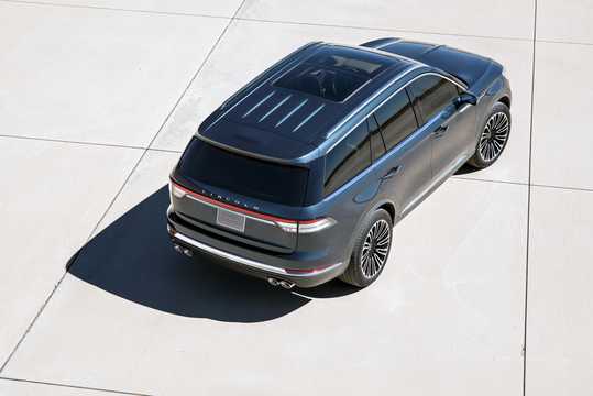 Back/Side of Lincoln Aviator Concept Concept, 2018 