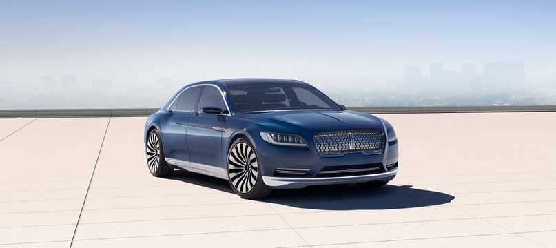 Front/Side  of Lincoln Continental Concept Concept, 2015 