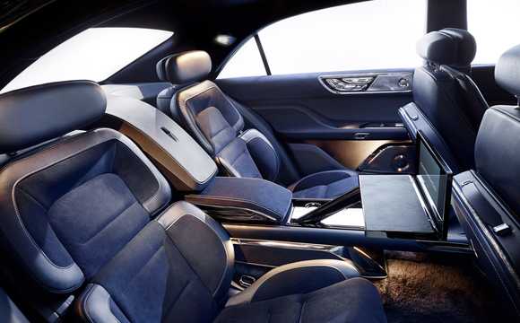 Interior of Lincoln Continental Concept Concept, 2015 