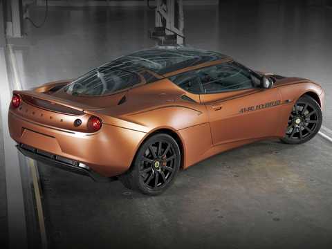 Back/Side of Lotus Evora 414E Hybrid Concept Concept, 2010 