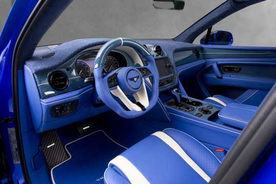 Interior of Mansory Bentayga Bluerion Edition 6.0 W12 Automatic, 608hp, 2018 