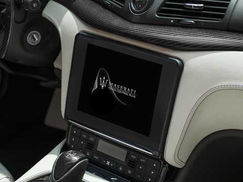 Interiör av Maserati GranCabrio Sport Automatisk, 460hk, 2018 