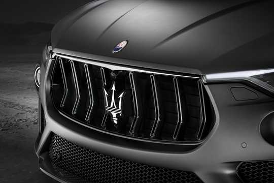 Close-up of Maserati Levante Trofeo Automatic, 580hp, 2019 