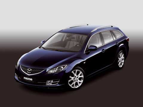 Front/Side  of Mazda 6 Wagon 2008 