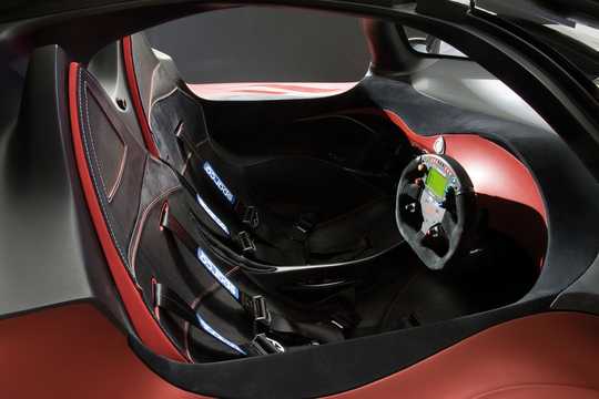 Interior of Mazda Furai Rotary Semi-Automatic, 457hp, 2008 