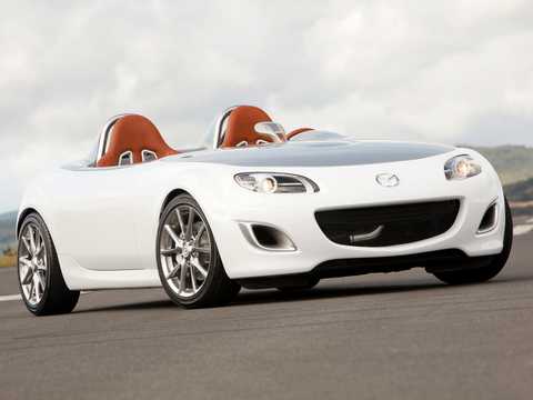 Front/Side  of Mazda MX-5 Superlight 1.8 Manual, 124hp, 2009 