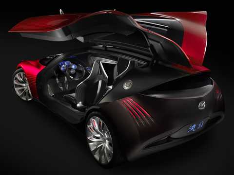 Bak/Sida av Mazda Ryuga Concept Automatisk, 2007 