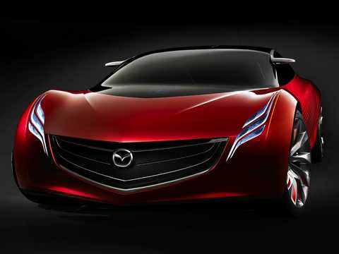 Fram/Sida av Mazda Ryuga Concept Automatisk, 2007 