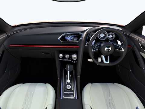 Interior of Mazda Takeri Concept Concept, 2011 