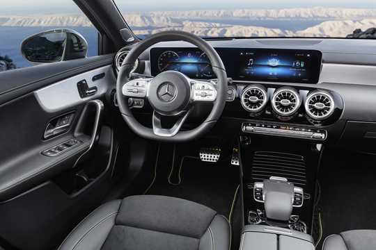 Interior of Mercedes-Benz A-Class 2018 