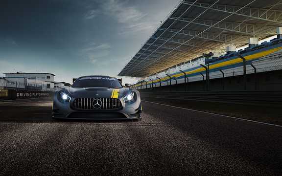 Front  of Mercedes-Benz AMG GT3 Sequential, 507hp, 2015 