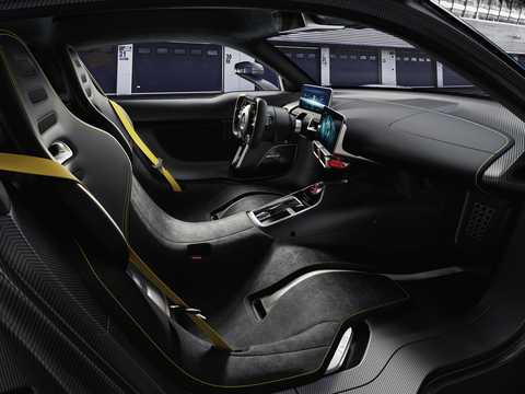Interior of Mercedes-Benz AMG Project ONE 1.6 V6 4MATIC+ , 1006hp, 2017 