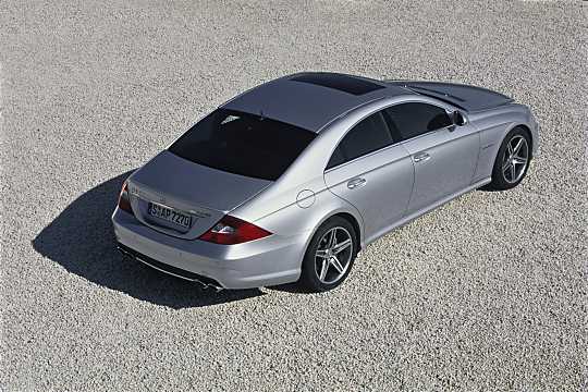Back/Side of Mercedes-Benz CLS 63 AMG 7G-Tronic, 514hp, 2006 