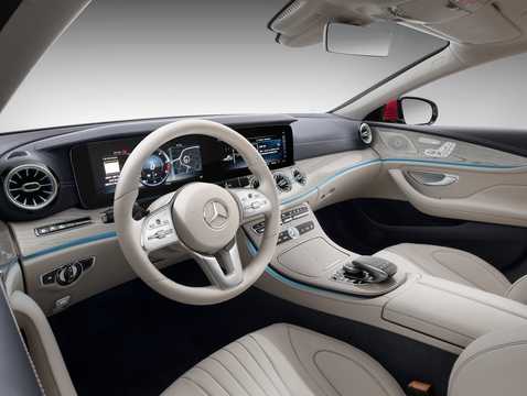 Interior of Mercedes-Benz CLS Coupé 2019 