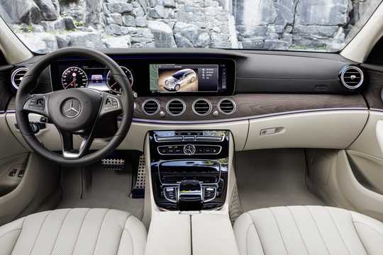 Interior of Mercedes-Benz E 220 d 4MATIC All-Terrain 9G-Tronic, 194hp, 2017 