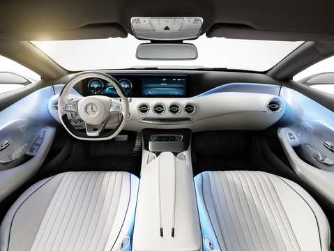 Interior of Mercedes-Benz S-class Coupé 4.6 V8 Concept, 455hp, 2013 