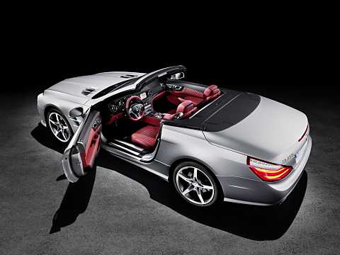 Back/Side of Mercedes-Benz SL 350 7G-Tronic Plus, 306hp, 2013 