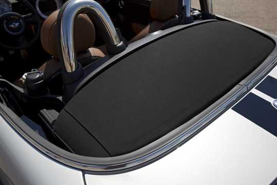 Närbild av MINI Cooper S Roadster Manuell, 184hk, 2012 