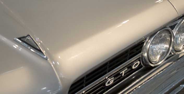Close-up of Pontiac LeMans 2-door Hardtop 1965 