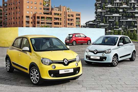 Front/Side  of Renault Twingo 2014 
