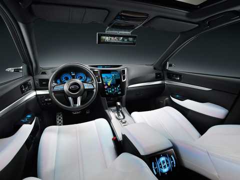 Interior of Subaru Legacy 2009 Concept Concept, 2009 