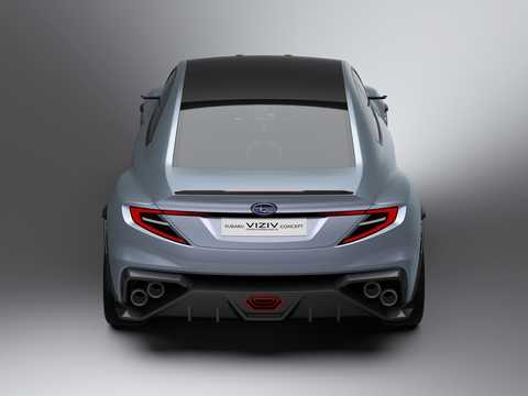 Back of Subaru Viziv Performance Concept Concept, 2017 